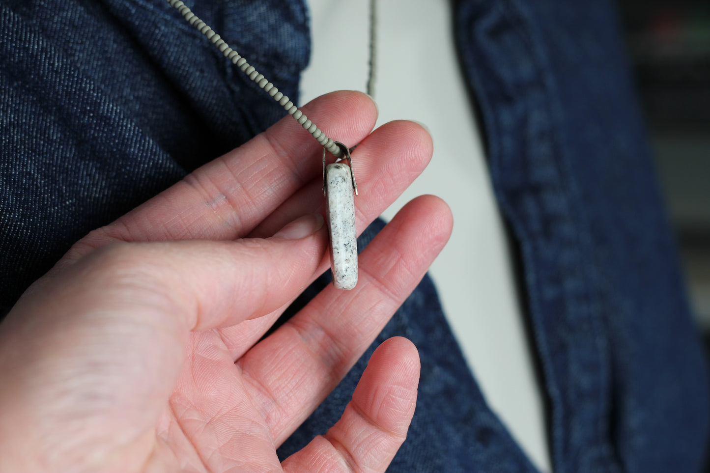 Unikatschmuck Steinschmuck Alpenjuwel