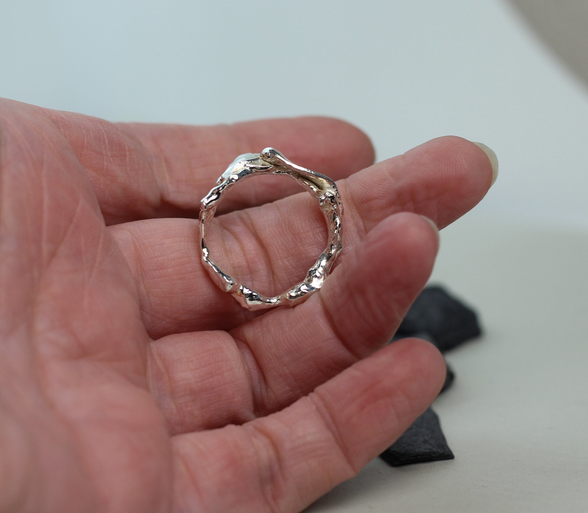 925 Silber Ring Herren