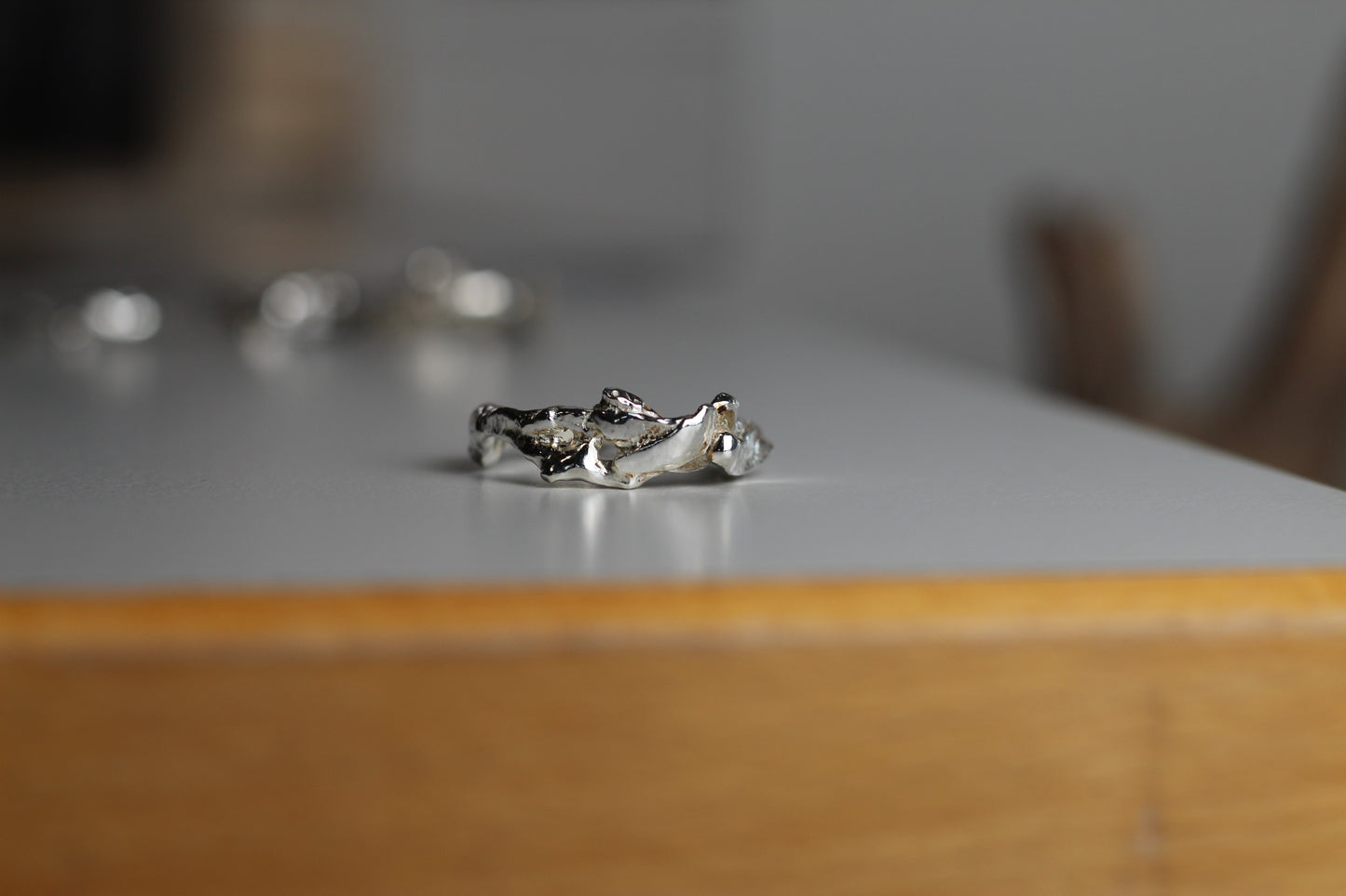 handgefertigter Herrenring 925 Silber