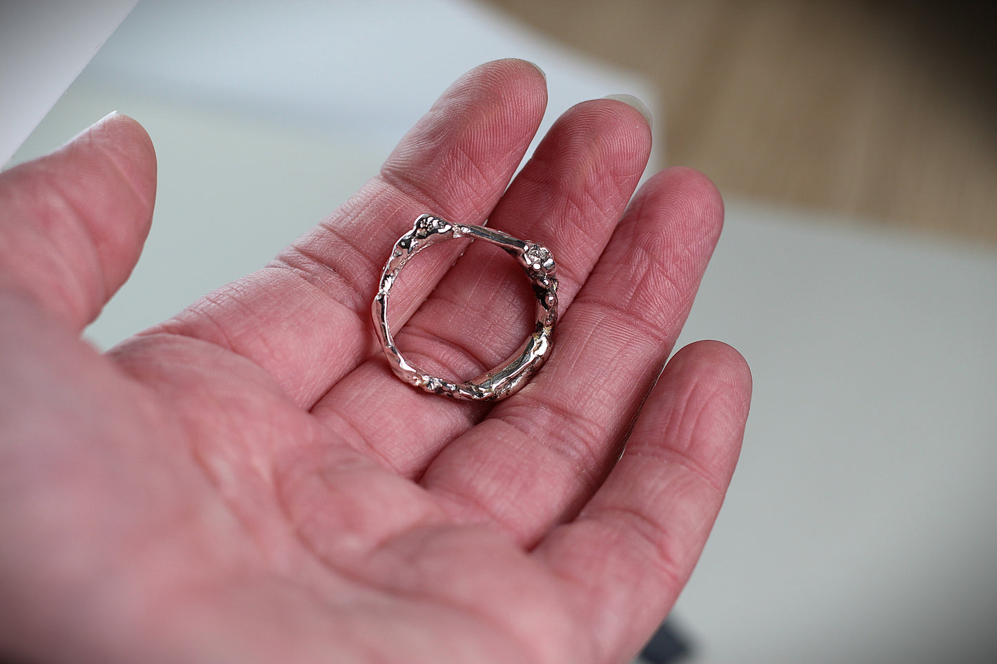 Herrenring Silber Alpenjuwel