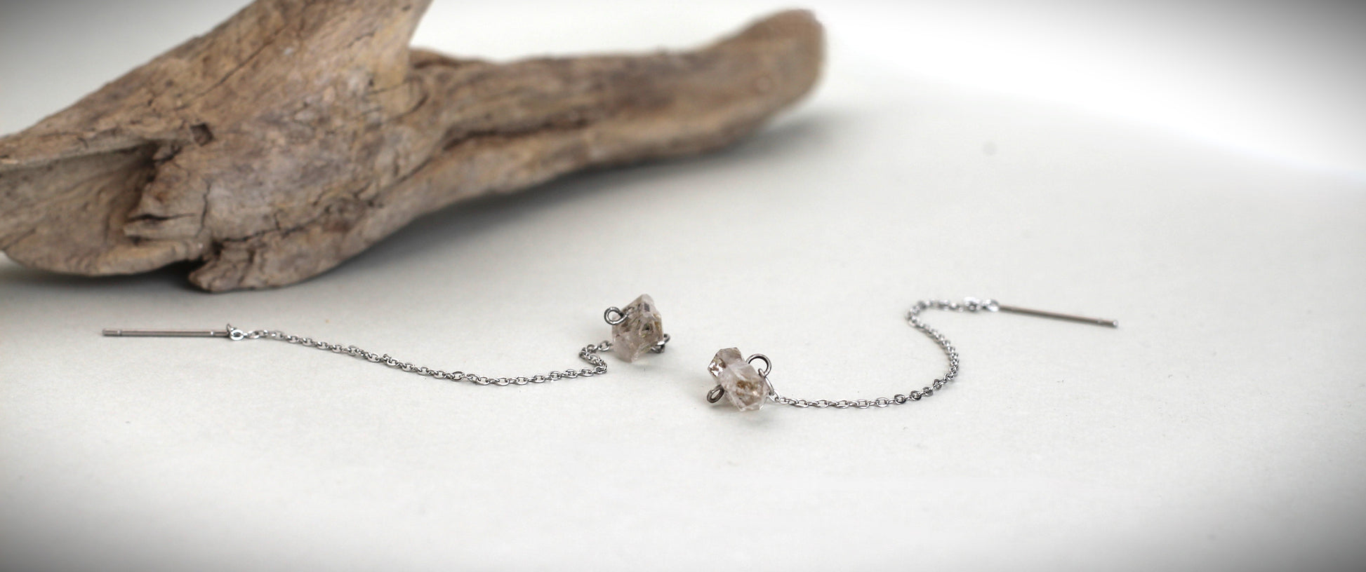 Alpenschmuck Ohrhänger mit Quarz
