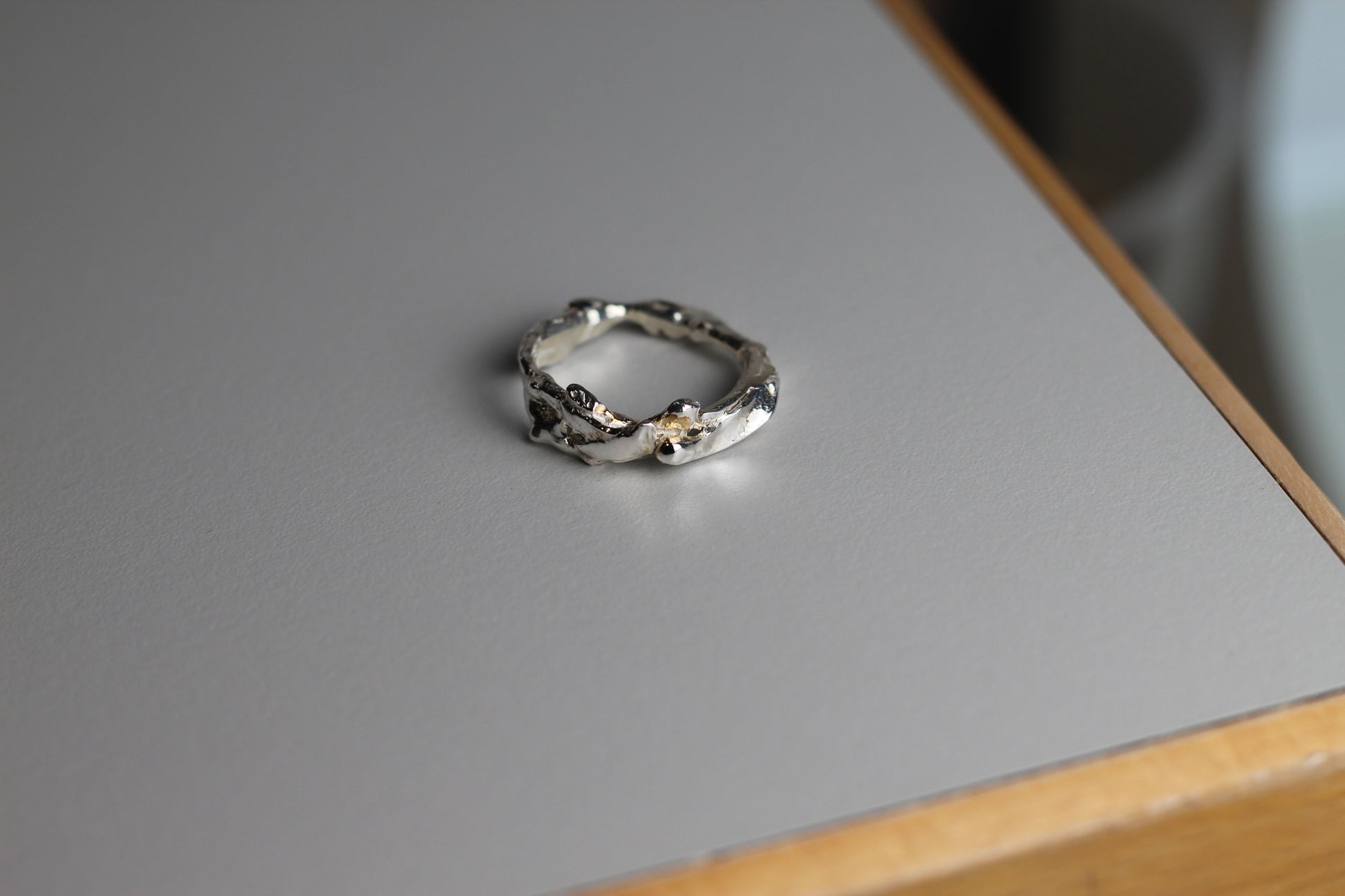 Männerring Silberring mit Patina von Alpenjuwel