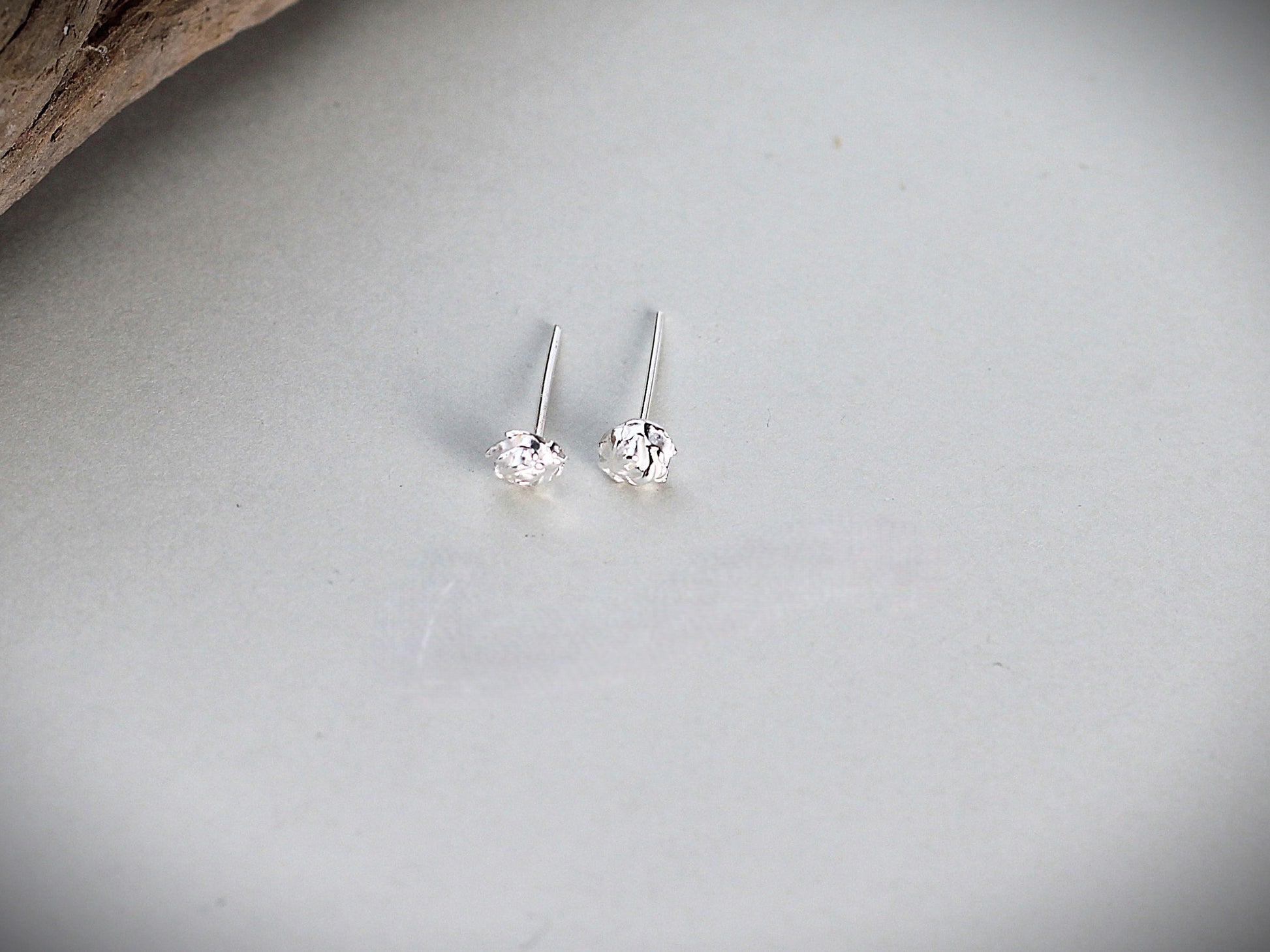Ohrstecker Silber Blumen Alpenjuwel