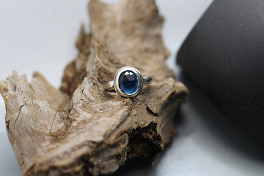 handgefertigter Silberring von Alpenjuwel