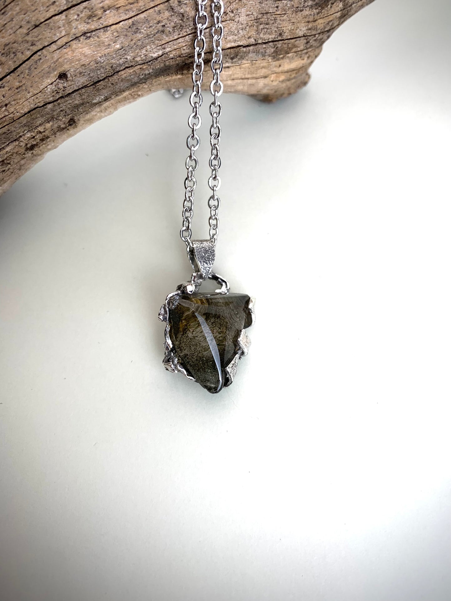 Silberschmuck Anhänger Quarz Alpenschmuck Alpenjuwel