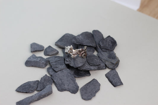 handgefertigter 925 Silberring Herrenschmuck von Alpenjuwel