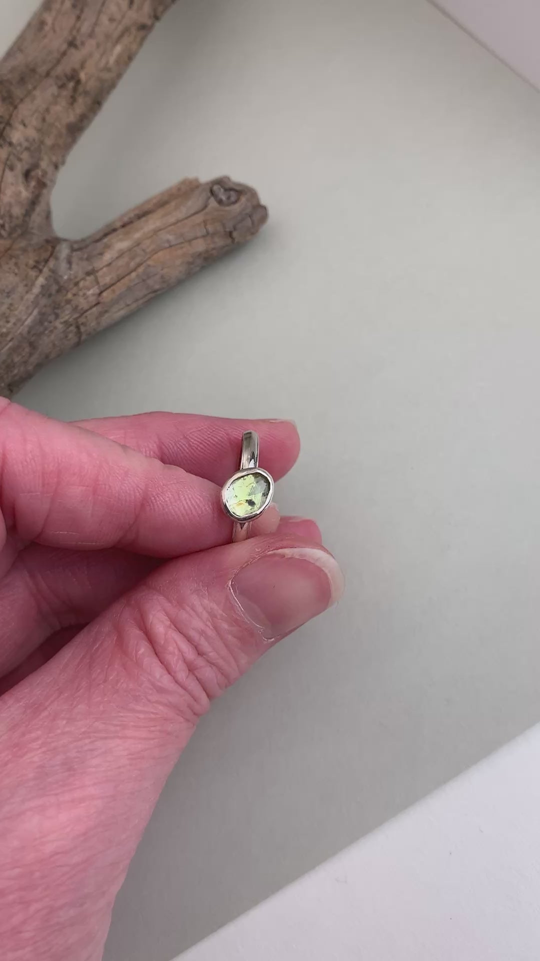 Alpenschmuck Silberring Turmalinschmuck 